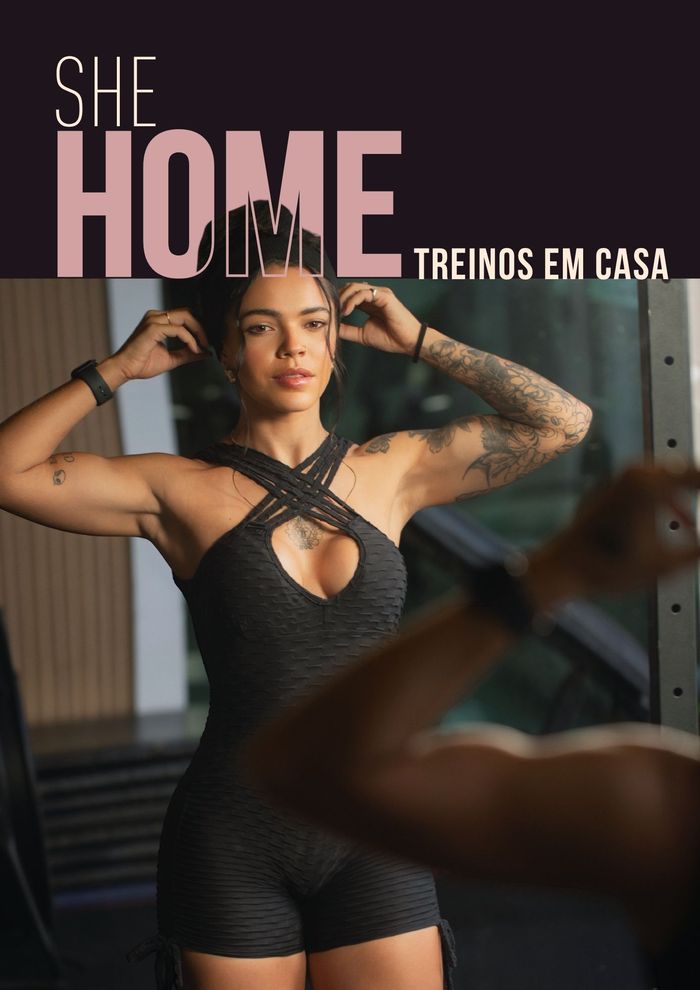 SHE HOME, treinos em casa